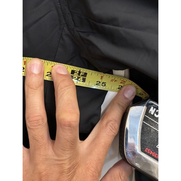 Nike Golf Men's Windbreaker Jacket Long Sleeve Black V-Neck CLIMA-FIT size XL - Picture 12 of 14